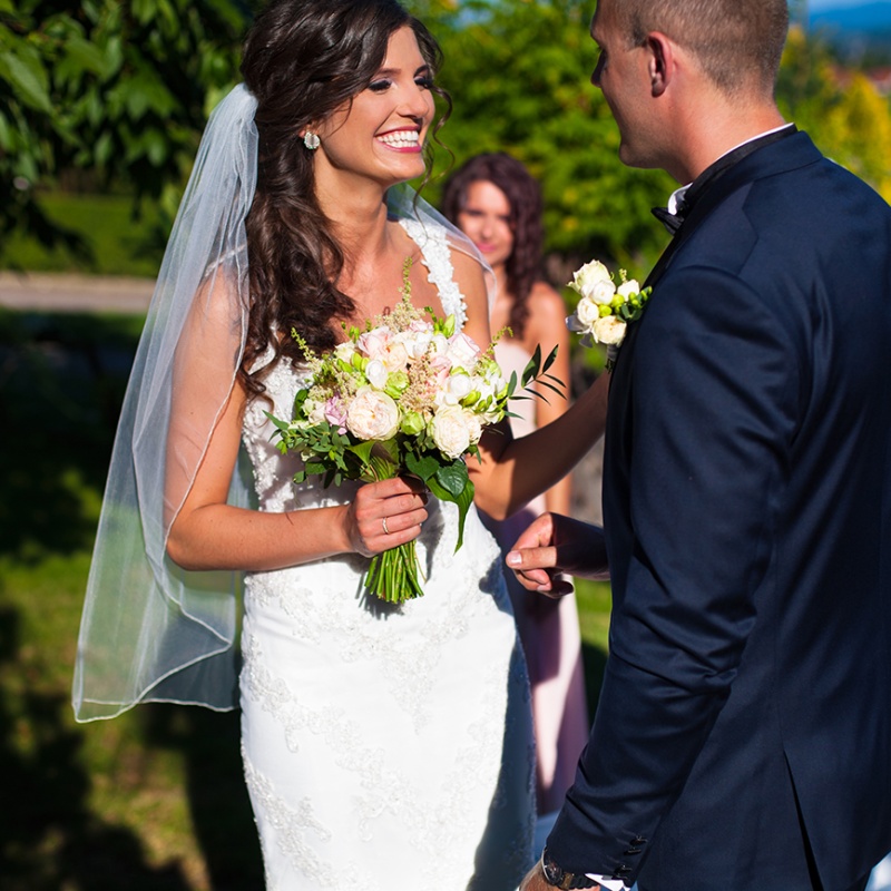 Ceremonia ślubna w Wojcieszycach na Dolnym Śląsku